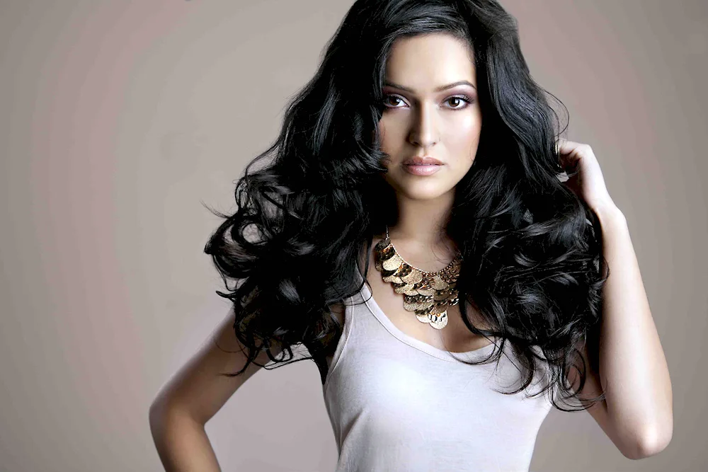 Black hair colour