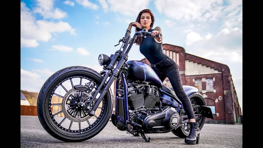 Harley Davidson motorbike