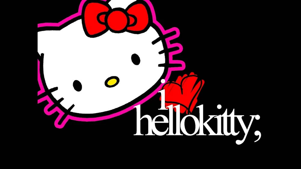 Kuromi Hello Kitty. emo