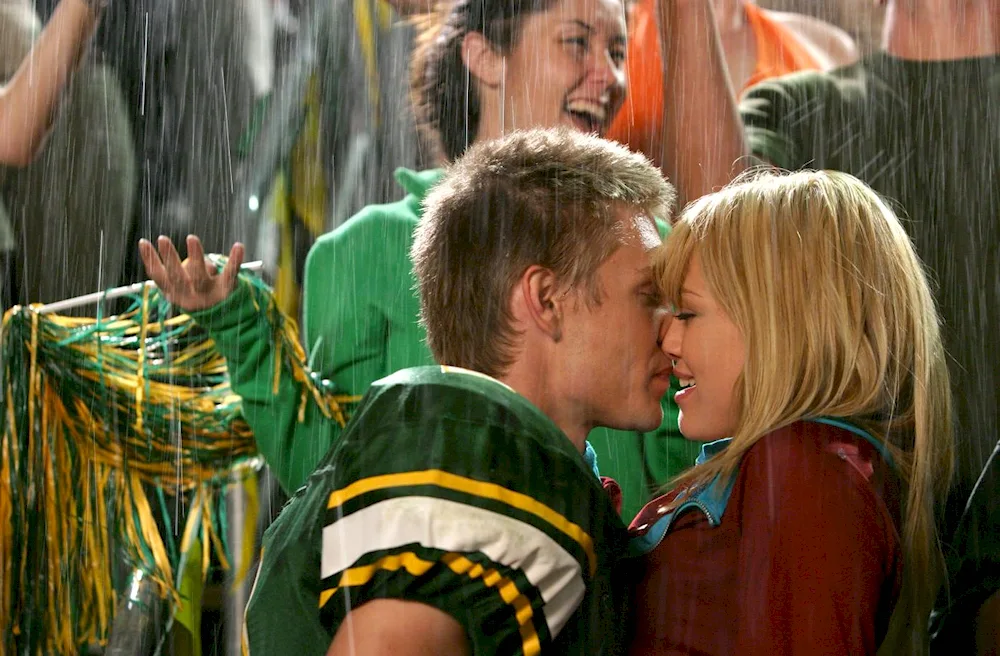 Hilary Duff in the film Cinderella story