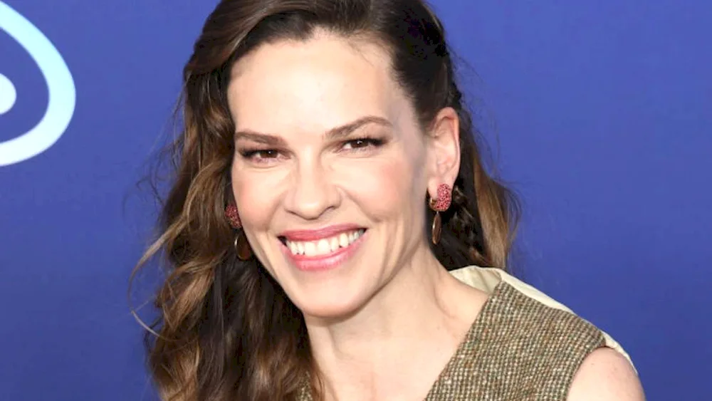 Hilary Swank's smile