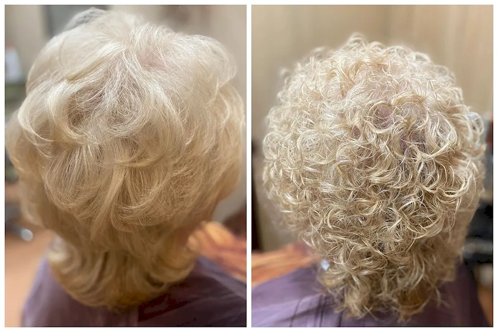 Chemical perm for seniors