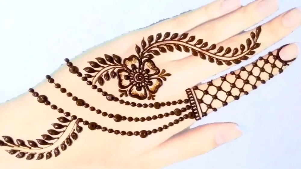 Butterfly henna