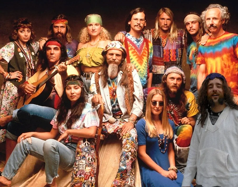 Hippie 60's. e