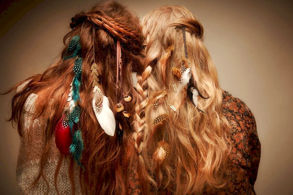 Hippie Chic style hairstyle