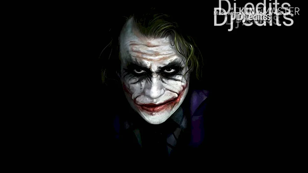 Joker hit Ledger face