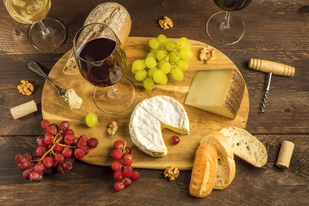Bread and cheese