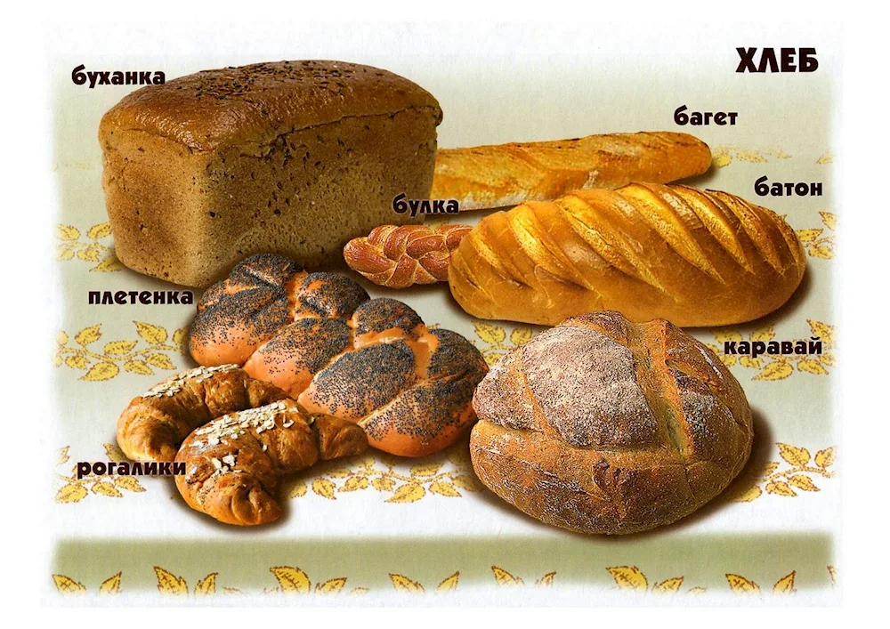 Bread bakery products for children. for children