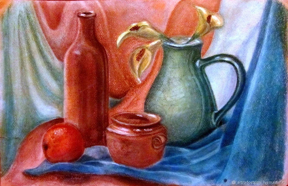 Hmelevskaya Galina Galina artist pastel still life