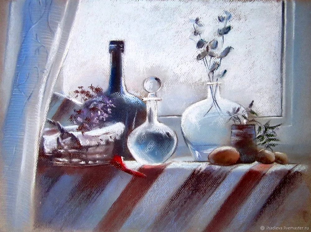Khmelevskaya Galina artist pastel still life