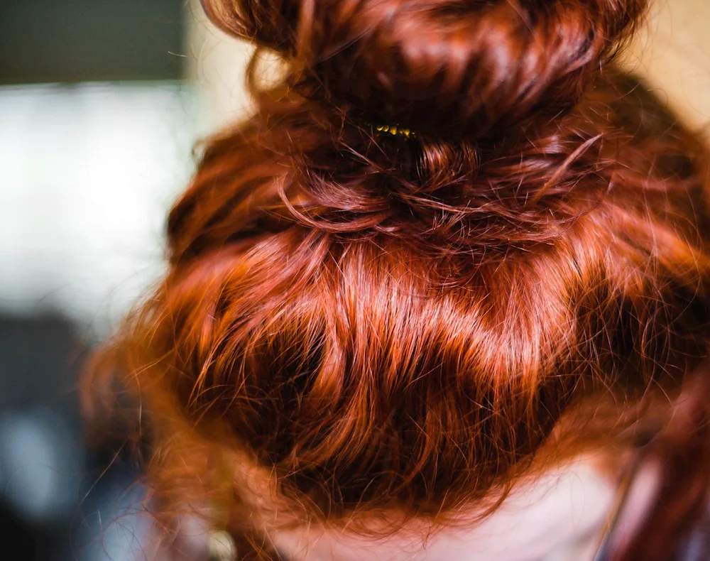Hair after henna