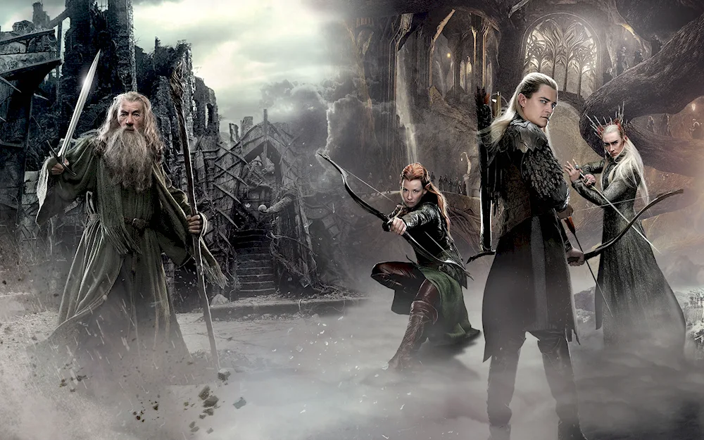 The Hobbit The Wasteland of Smaug the Necromancer
