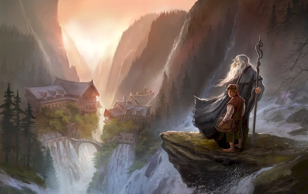 Hobbit wizard Gandalf