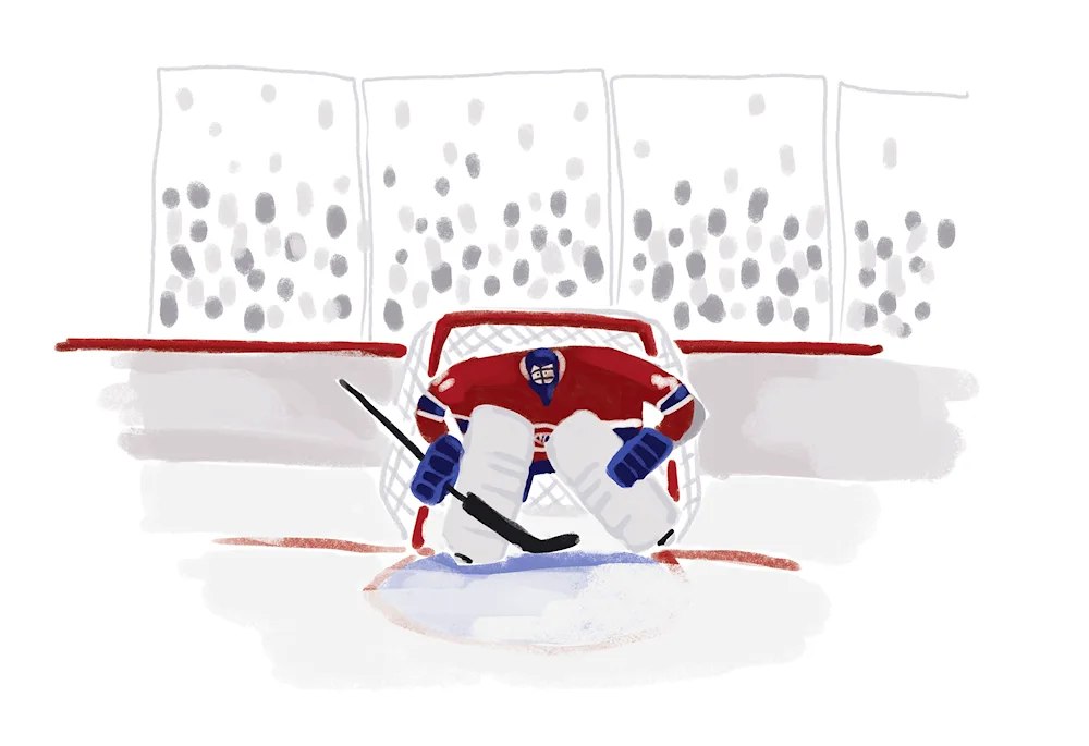 Hockey illustration