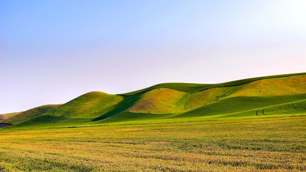 Kazakhstan steppe plain