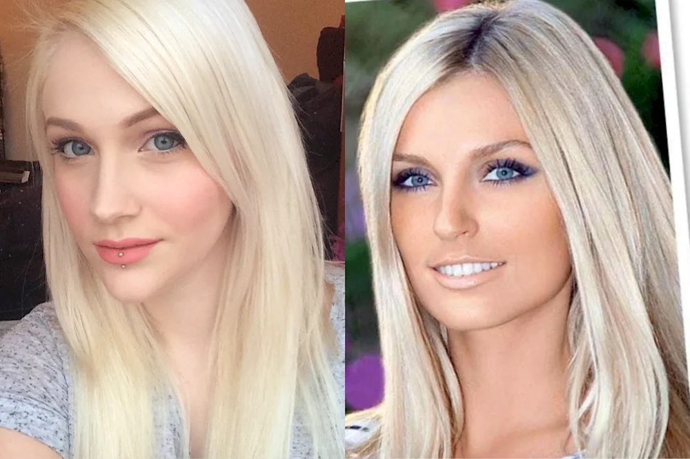 Cold hair colour for blondes
