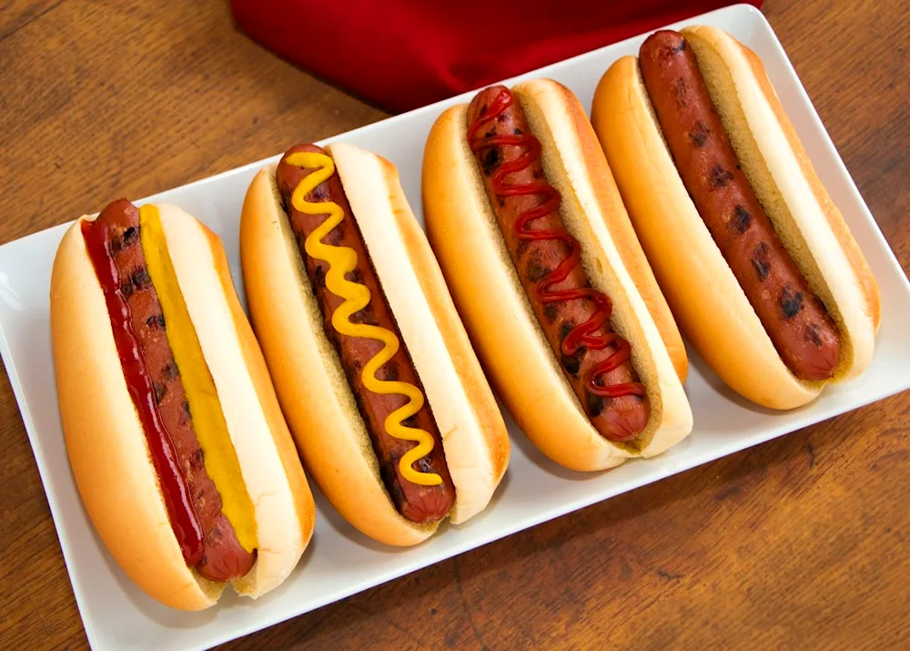 Lace hot dog