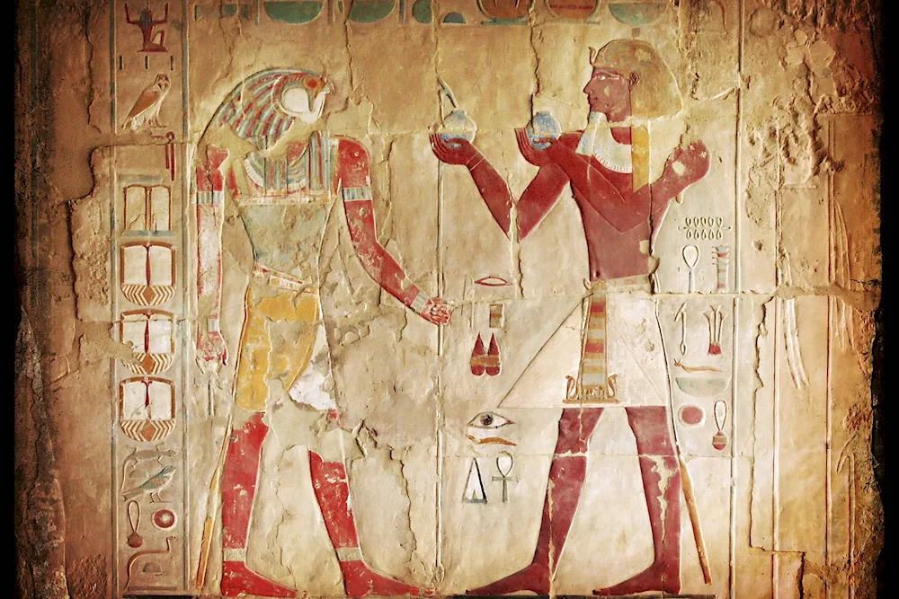 Hatshepsut Temple frescoes