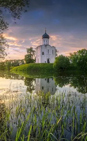 The Church of the Intercession on the Nerl