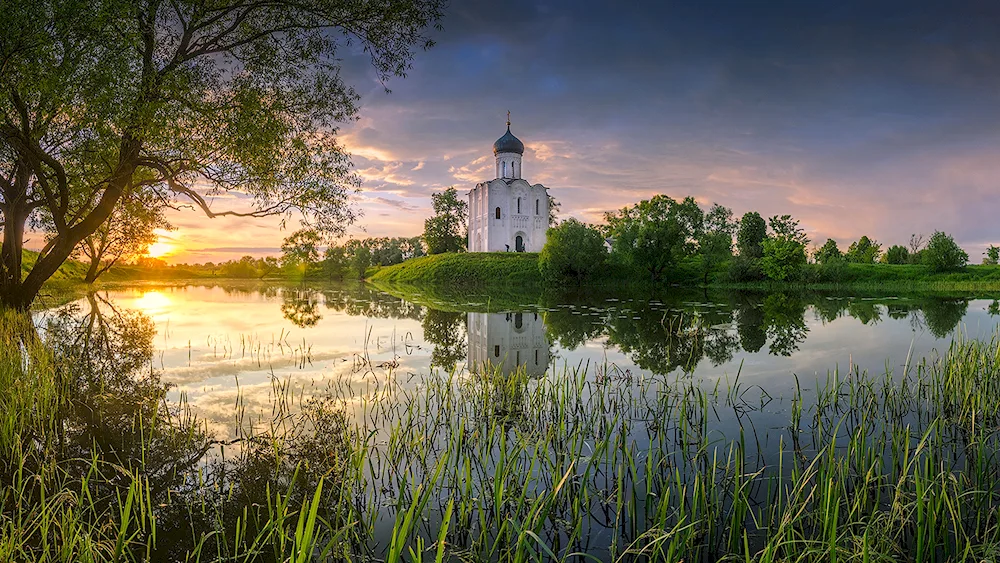 The Temple of the Intercession on Nerli