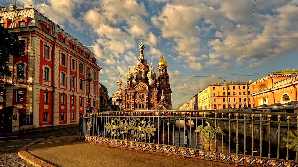 The Temple of the Saviour on the Blood St. Petersburg
