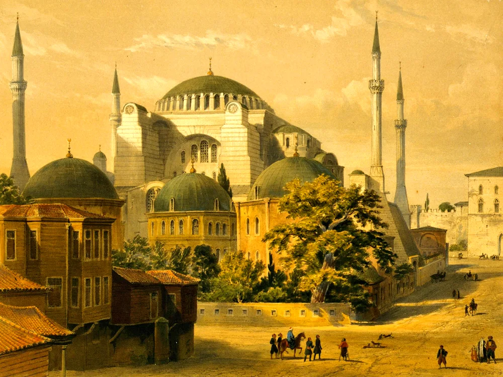 Hagia Sophia Church in Constantinople
