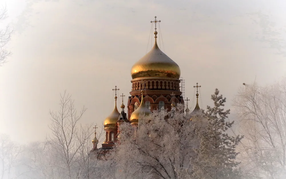 The Temple of St Andrew on the Vuoksa River