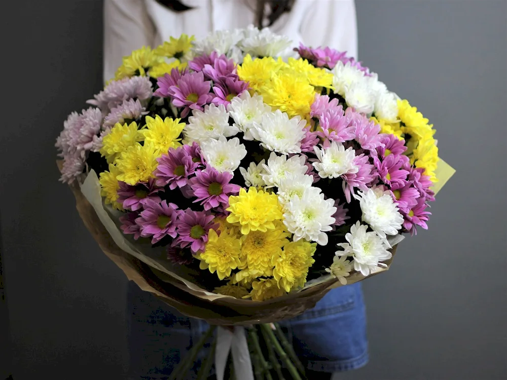 Chrysanthemum Fred bouquet