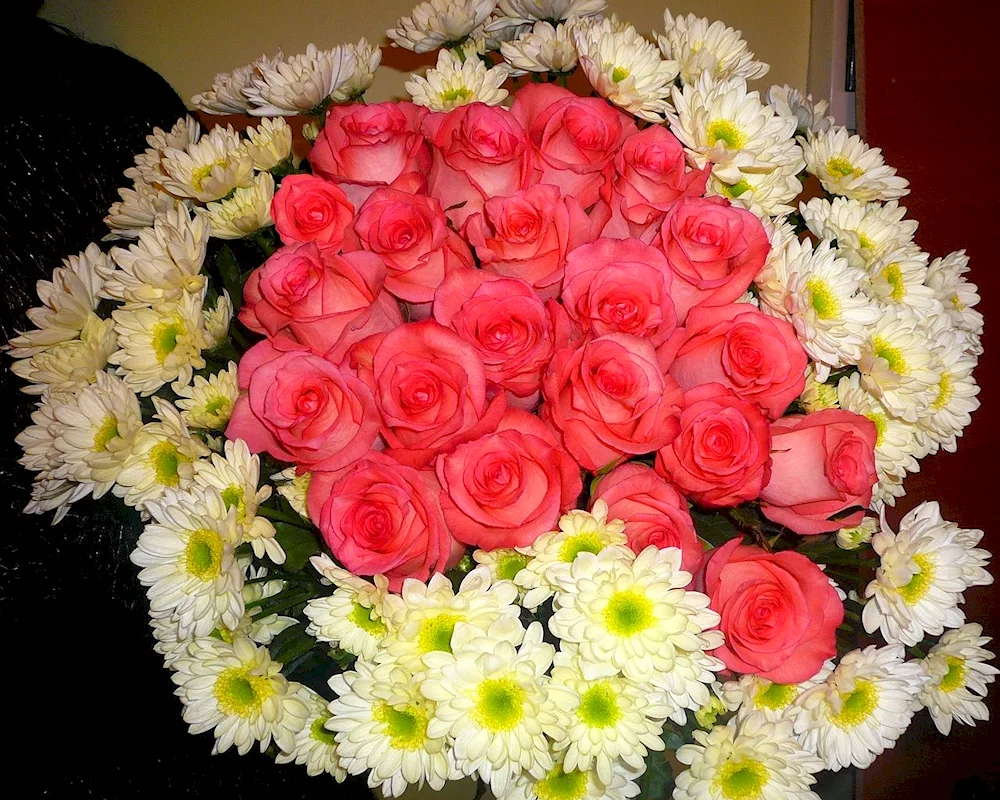 Bouquet of white flowers