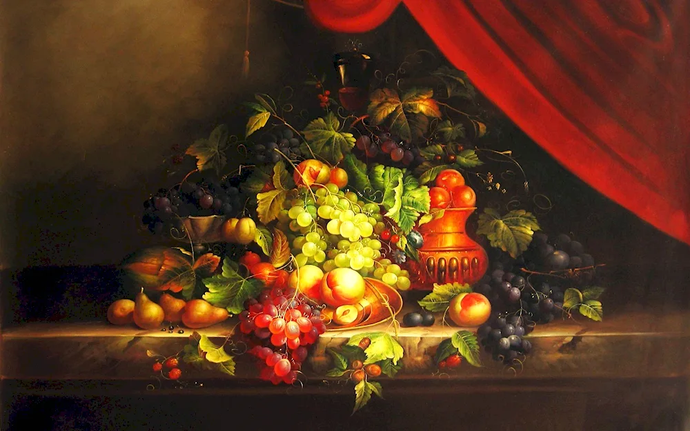Hrutsky Ivan Fomich 1810- 1885 still lifes