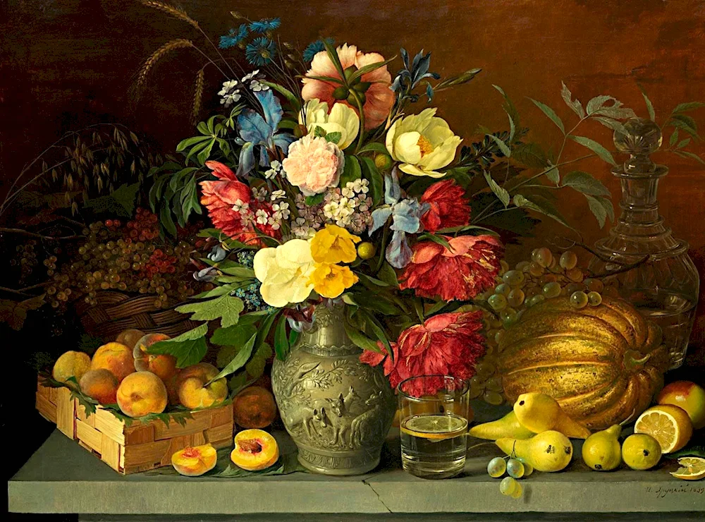Hrutsky flowers and fruit