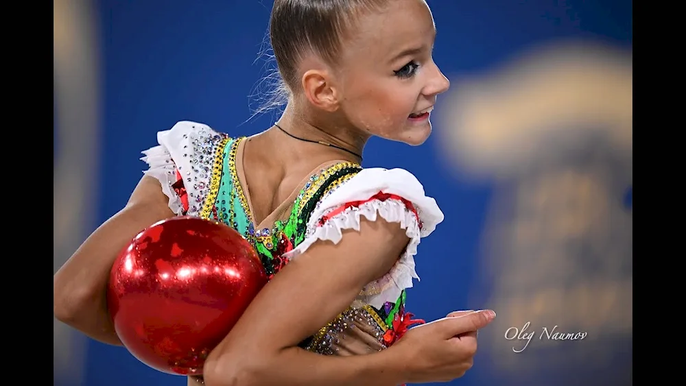 Rhythmic gymnast image photo