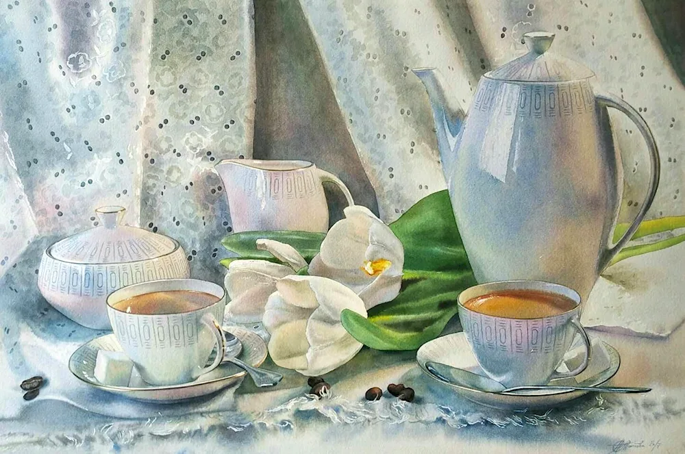 Coffee and pastries