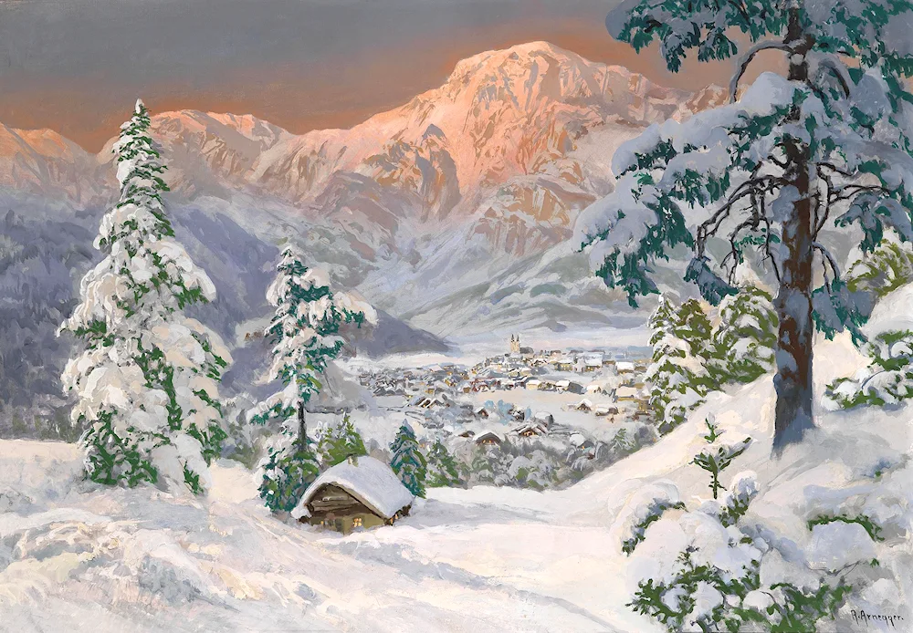 Artist Alois Arnegger