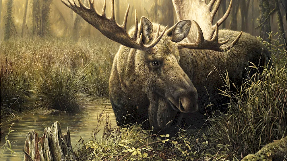 Ussuri Elk