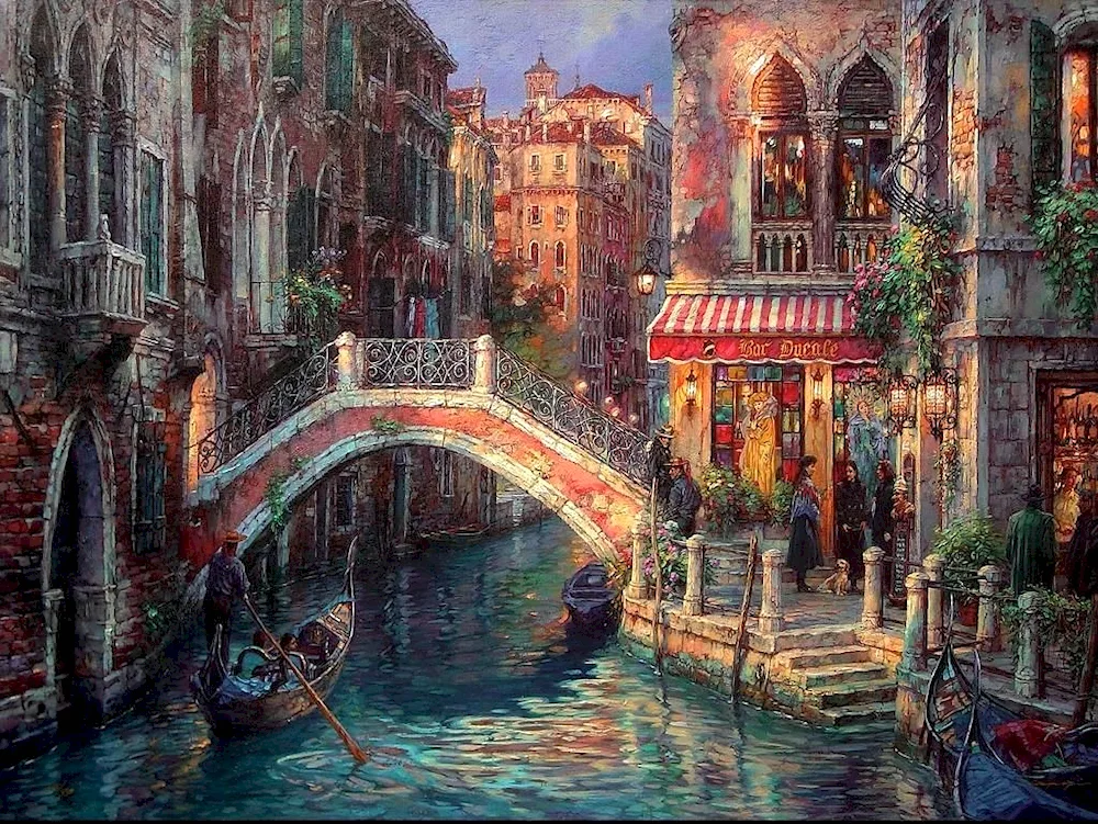 Artist Dominique Devisson Venice