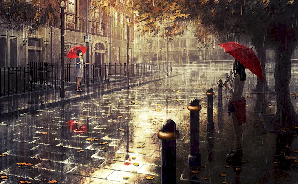 Autumn rain