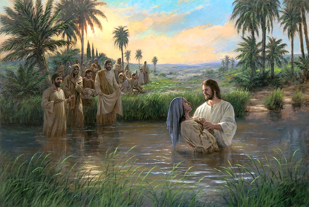 Artist John McNaughton. Jesus Christ