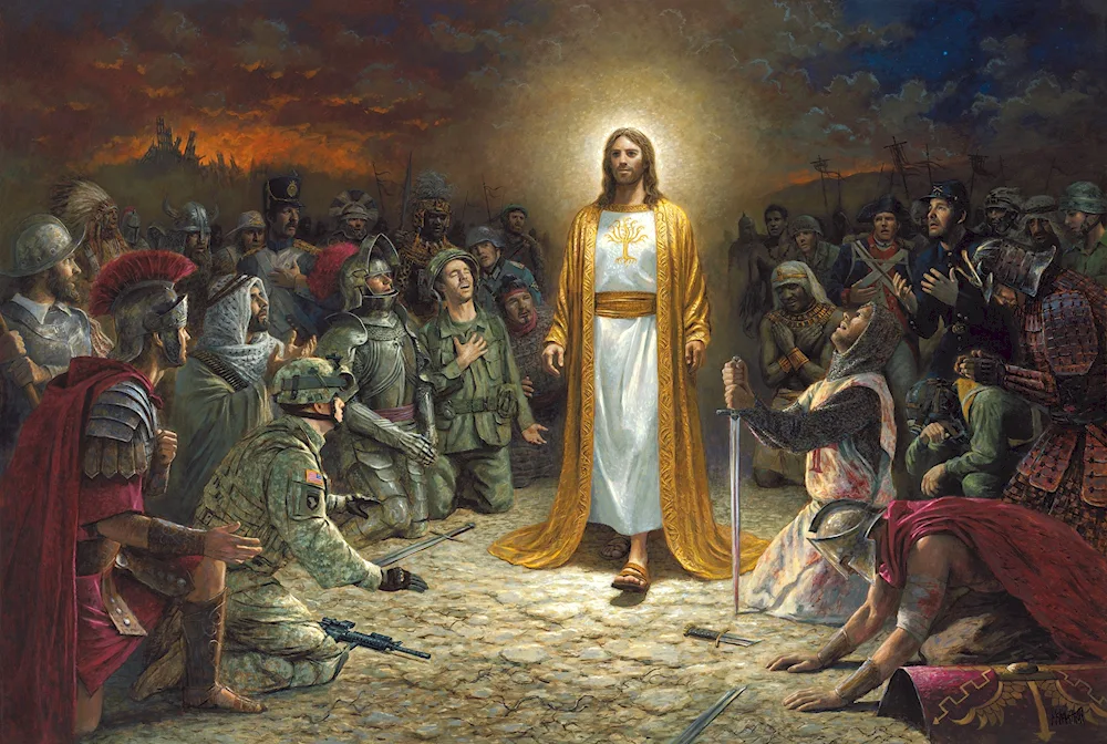 Artist John McNaughton. Jesus Christ