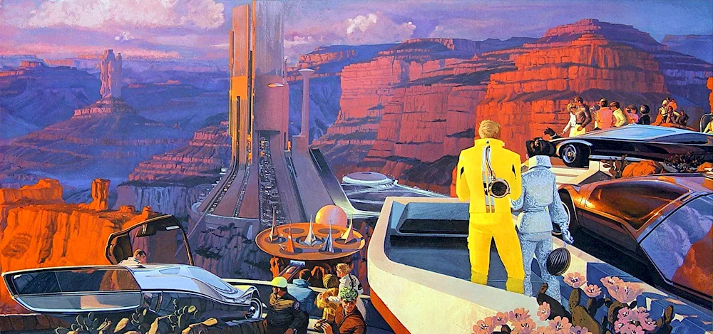 Futurist artist Syd Mead