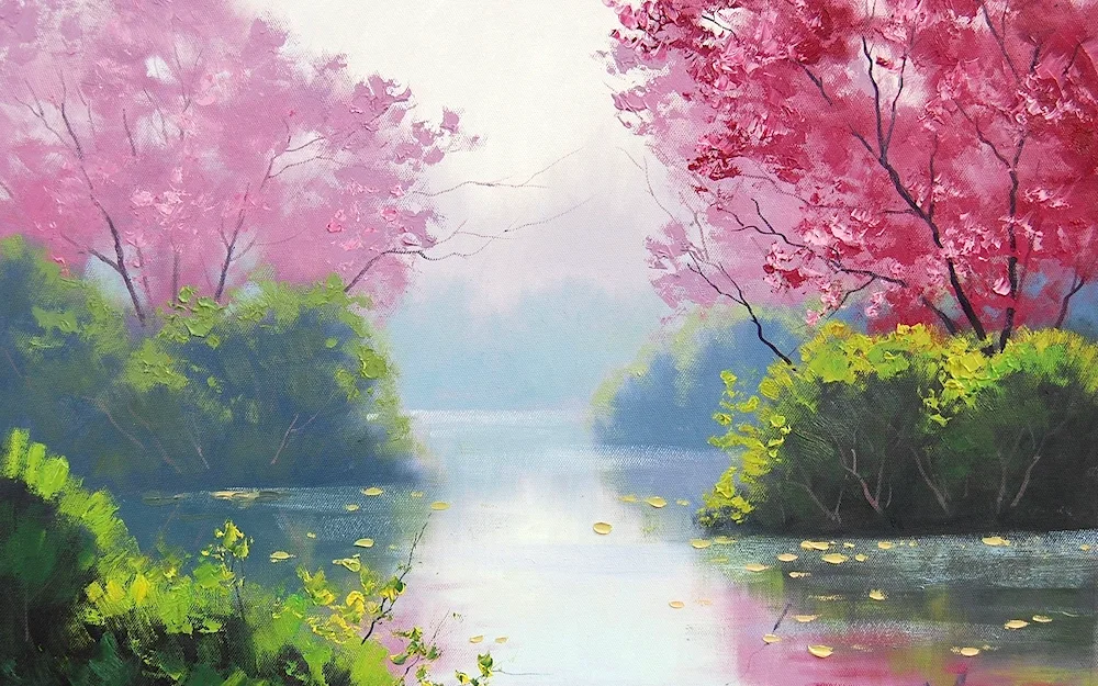Nikolai Mikhailin watercolour