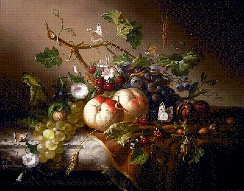 Edward Ladell wine still life