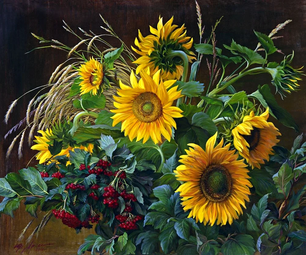 Artist Yuri Arsenyuk still lifes