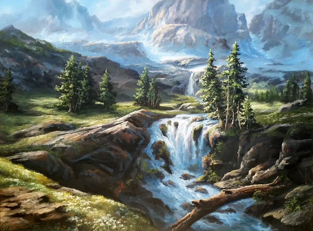 Lauren Carpenter Mountain Landscape
