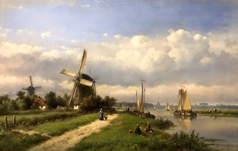 Painter Lodewijk Johanes