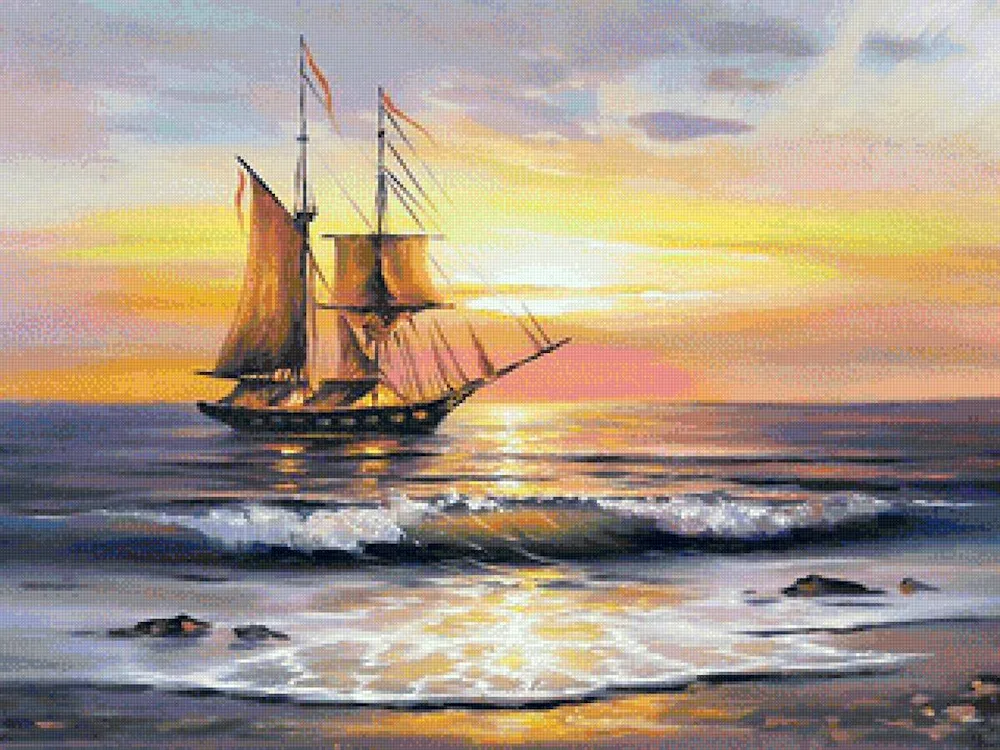 Marine artist James Brereton