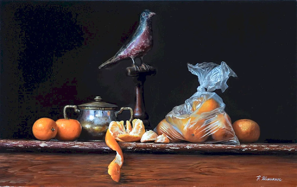 Photon still life artist Shishkin