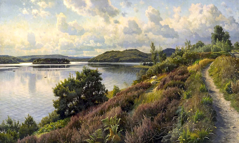 Artist Peter Merck Mensted