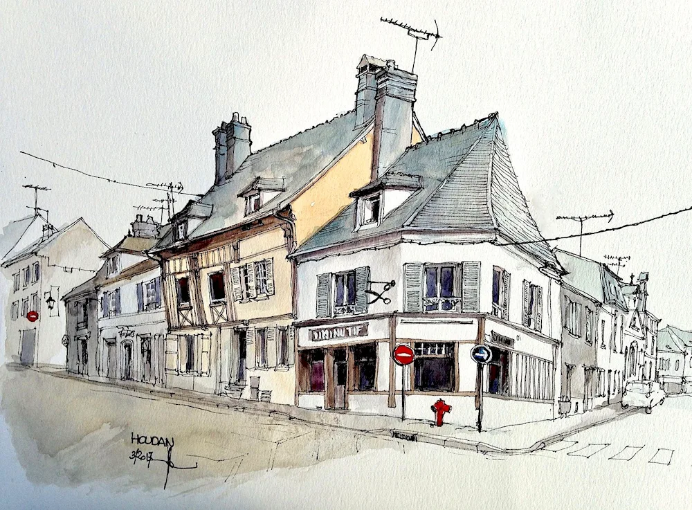 Draw a house