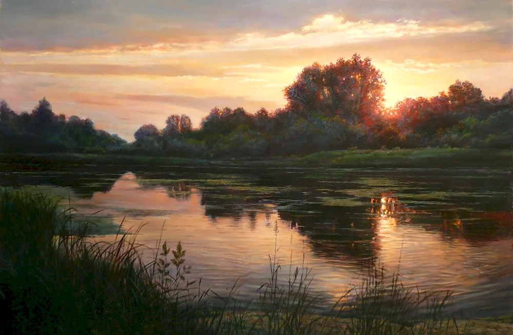 Artist Zbigniew Kopania landscapes
